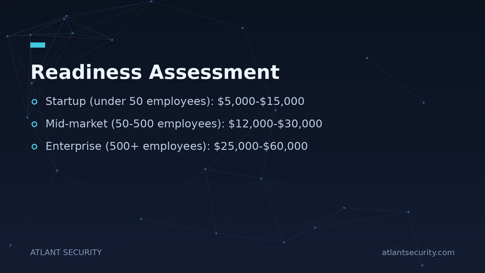 Readiness Assessment - key points