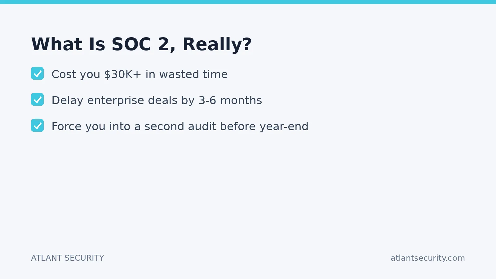 Checklist: What Is SOC 2, Really?