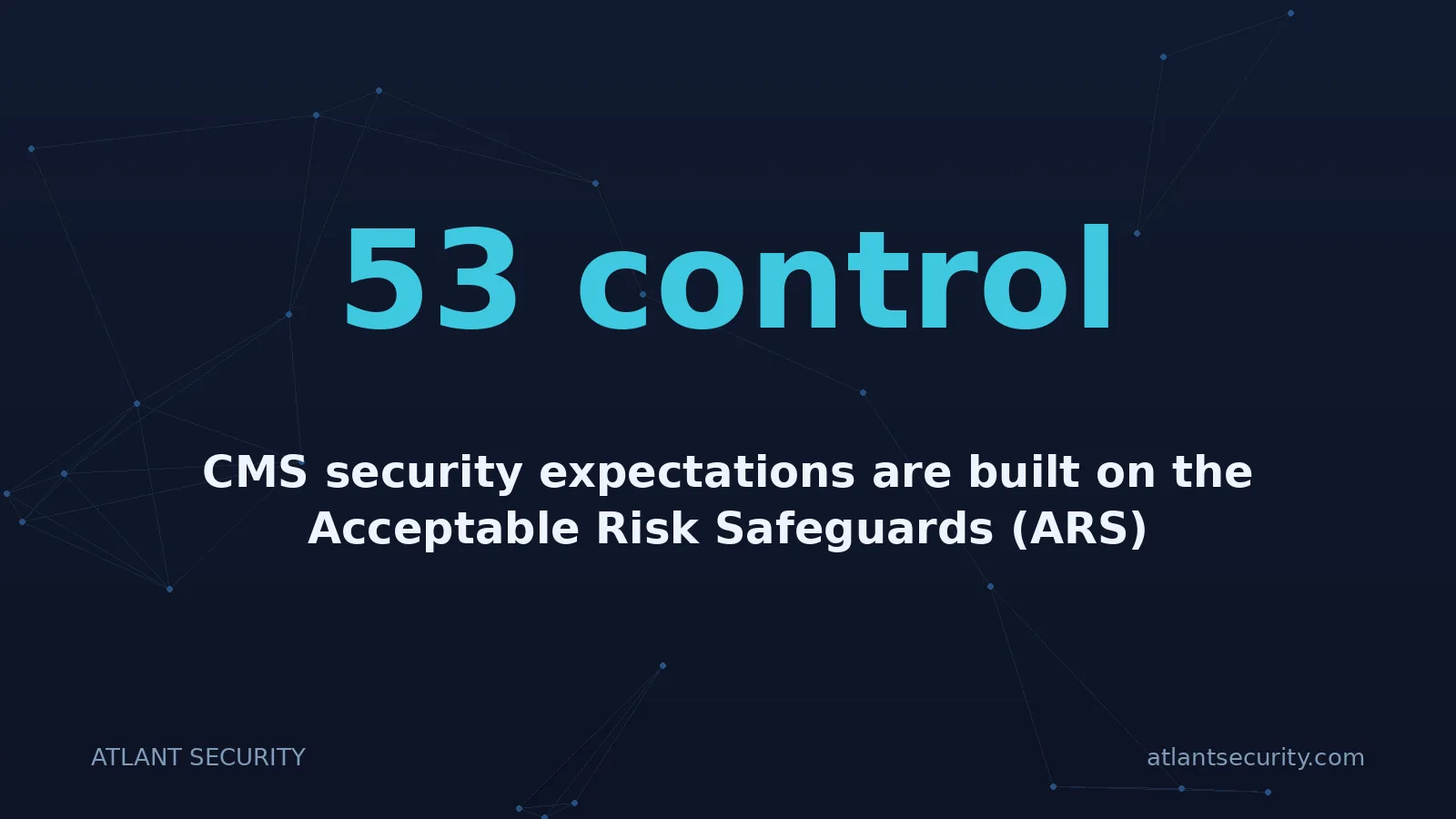 53 control: CMS security expectations are built on the Acceptable Risk Safeguards (ARS)