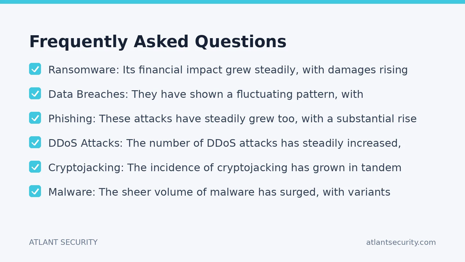 Checklist: Frequently Asked Questions