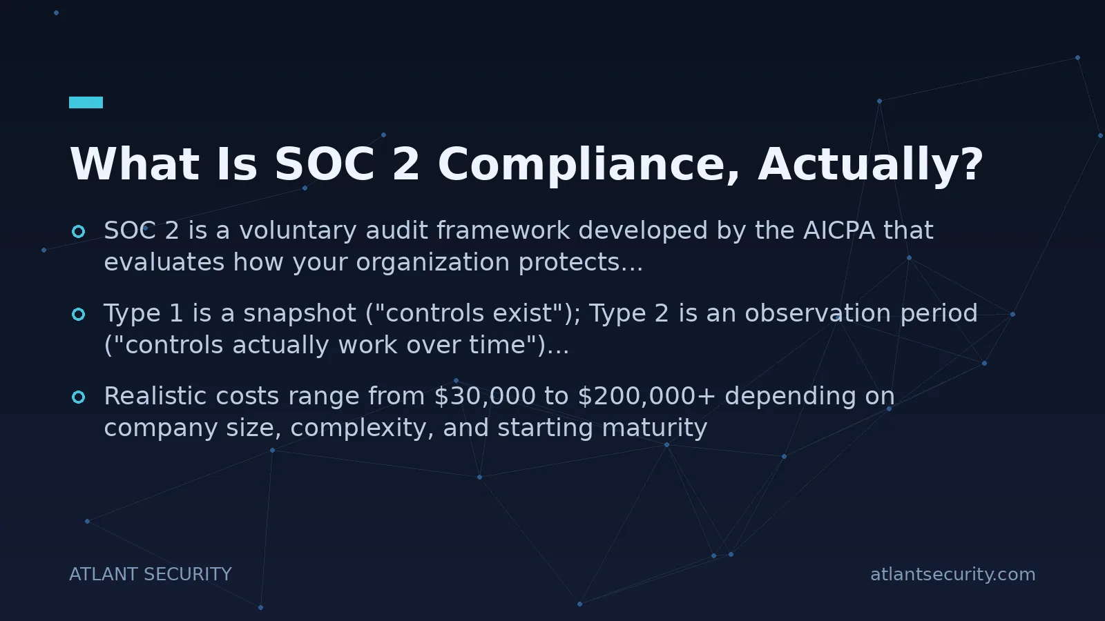 What Is SOC 2 Compliance, Actually? - key points