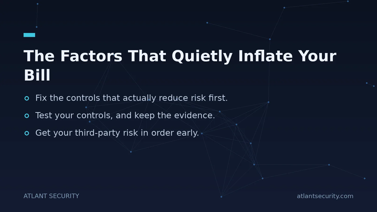 The Factors That Quietly Inflate Your Bill - key points