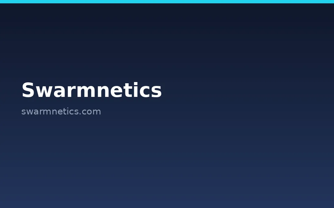 Swarmnetics homepage, a cybersecurity provider serving Singapore