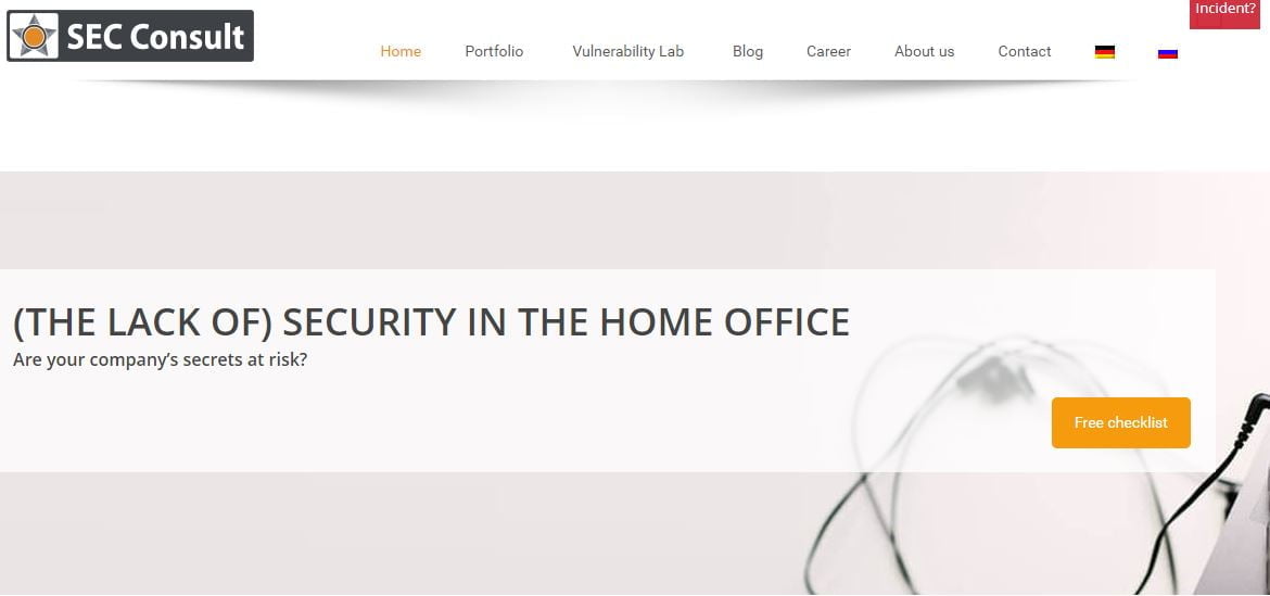 sec consult european cybersecurity company