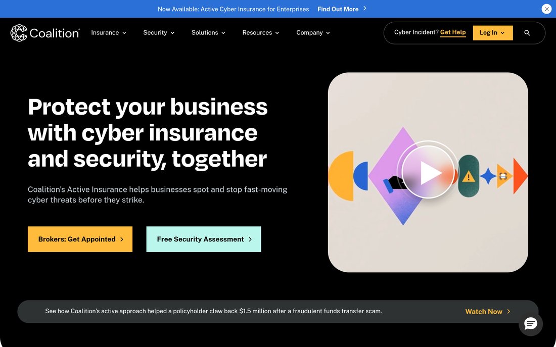 Coalition homepage