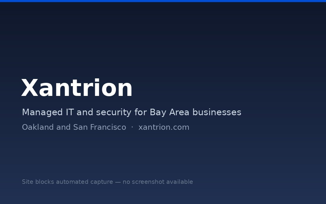 Xantrion branded card