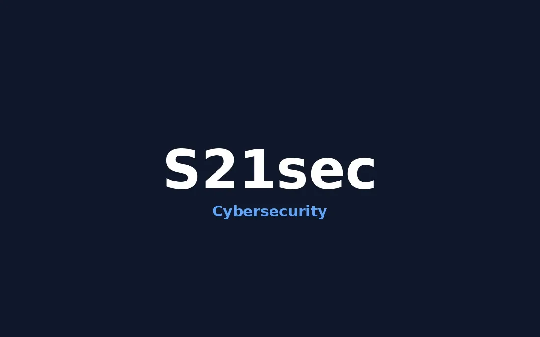S21sec homepage - featured in Atlant Security's ranking of the top cybersecurity companies in Europe