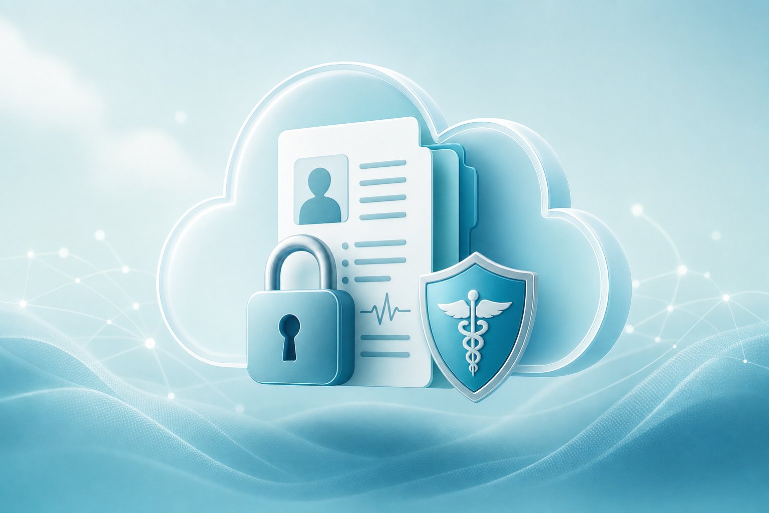 Protected health information secured in the cloud under HIPAA safeguards