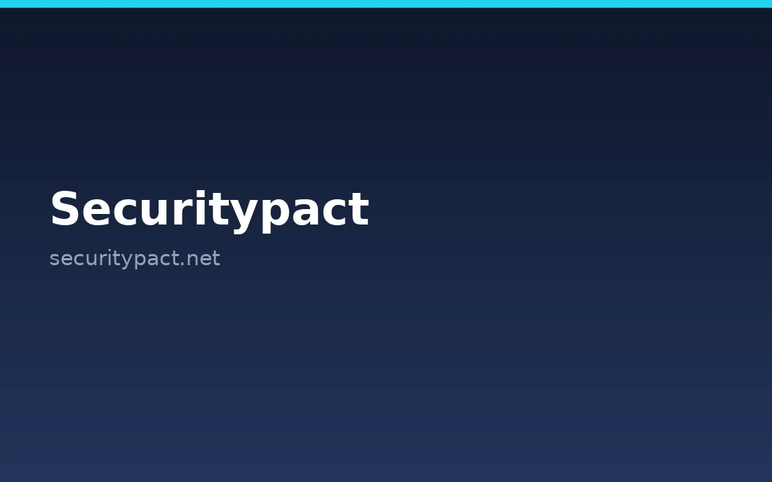 Security Pact homepage, a cybersecurity provider serving Riyadh