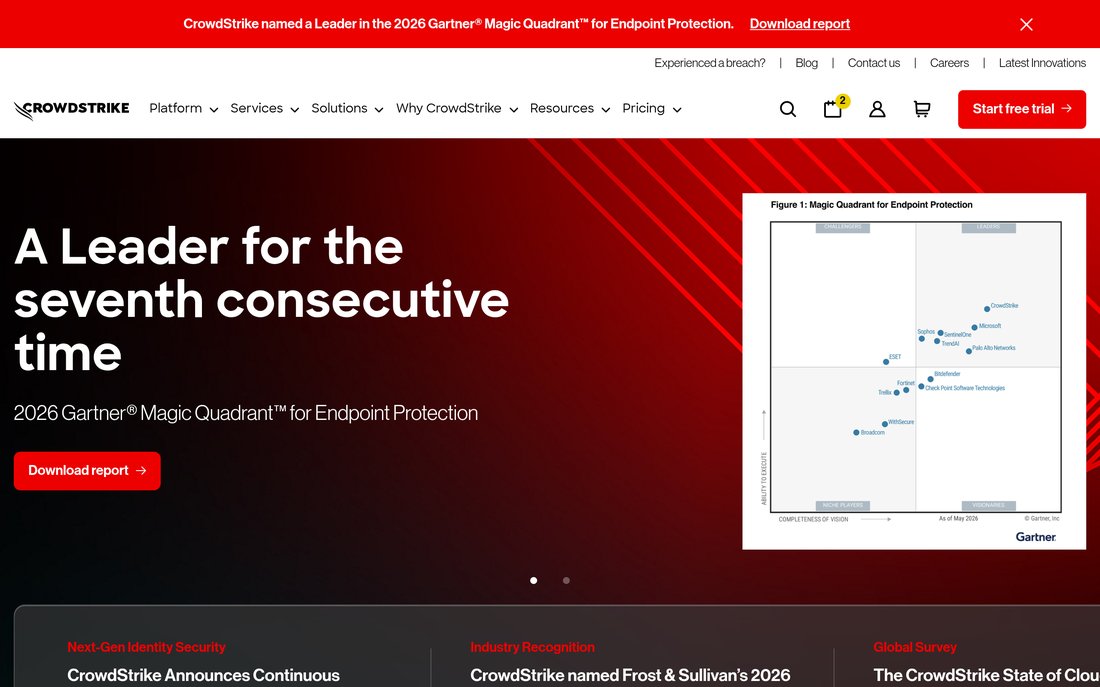 CrowdStrike Alternatives Compared homepage