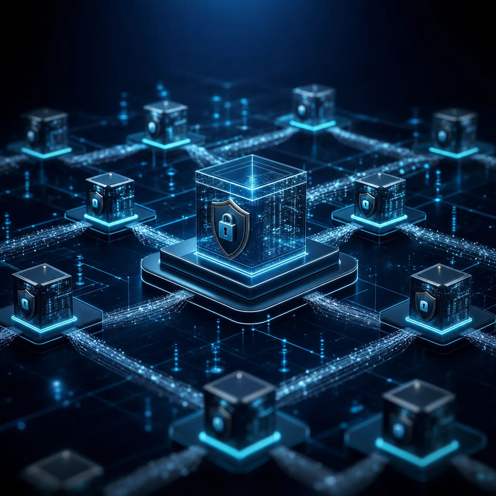 Financial data protected under SAMA CSF Encrypted financial data grid protected under the SAMA Cyber Security Framework for Saudi banks