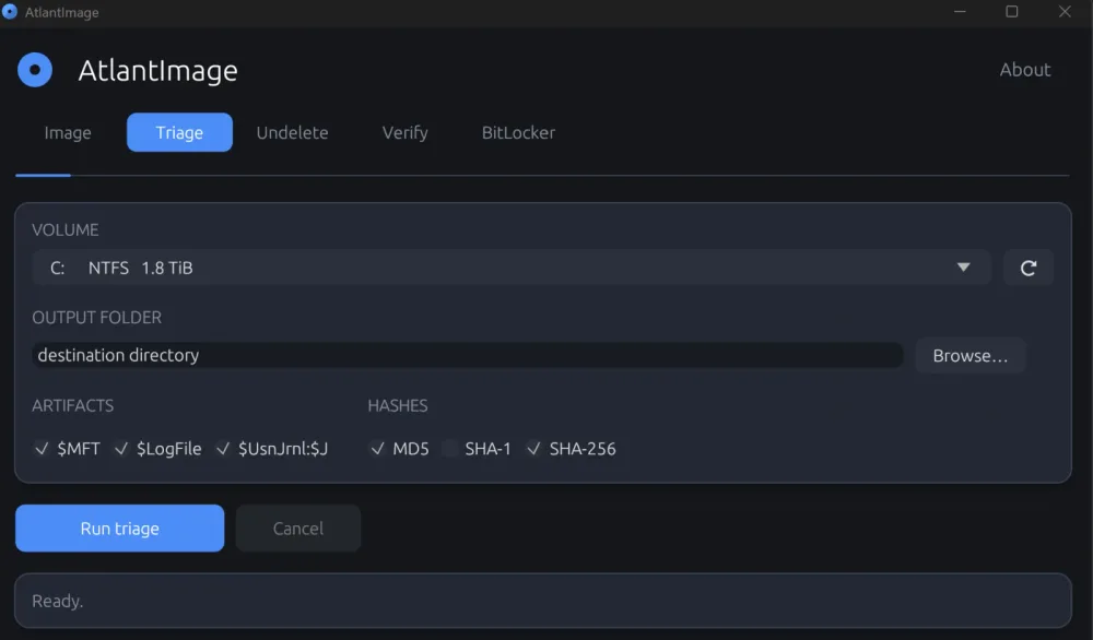 AtlantImage screenshot 2