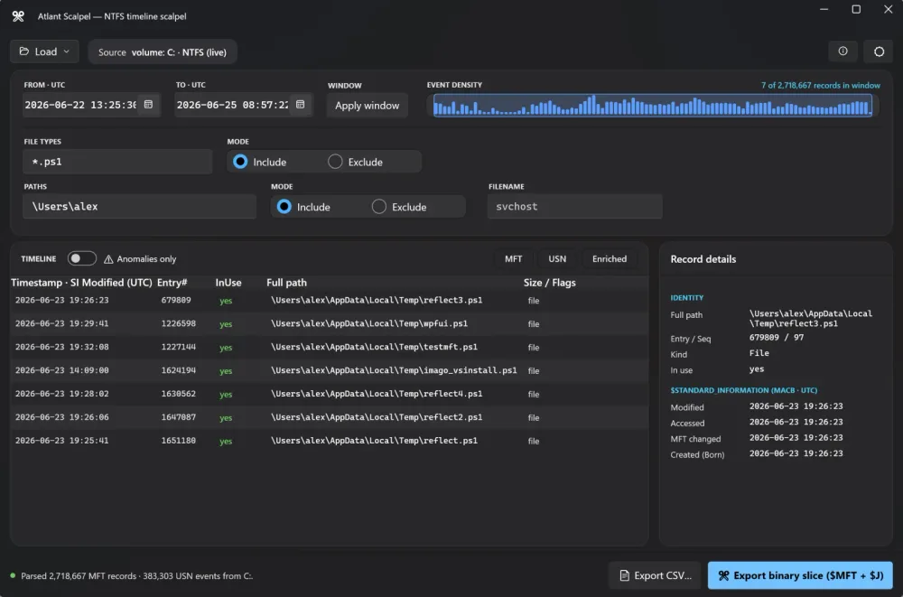 Atlant Scalpel screenshot 2