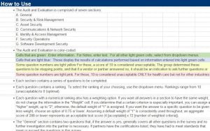 how to fill edrm security audit questionnaire